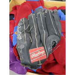 GUANTE BÉISBOL NEGRO