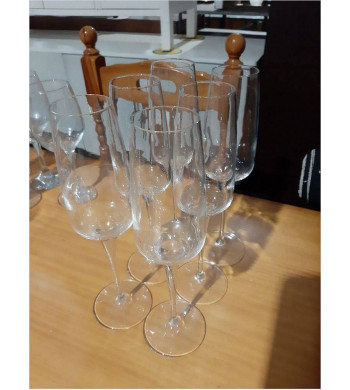 LOTE DE 6 COPAS CAVA