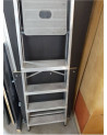ESCALERA ALU. 5 PELDAÑOS
