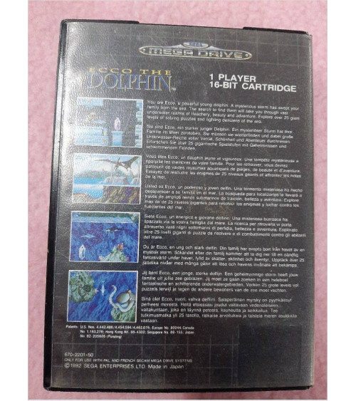 ECCO THE DOLPHIN MD