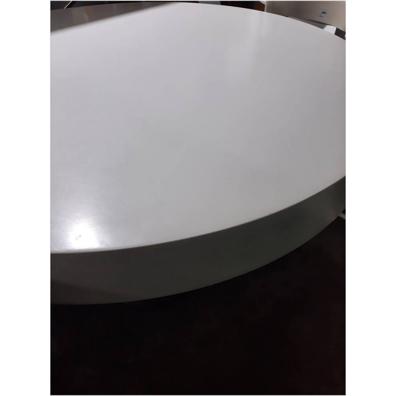 MESA COMEDOR REDONDA BCA.