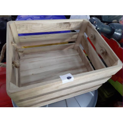 CAJA DE MADERA C/ASAS