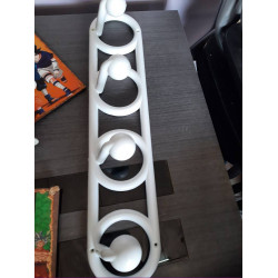 PERCHERO PARED PLASTICO 