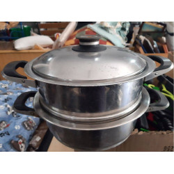 OLLA VAPOR CON TAPA