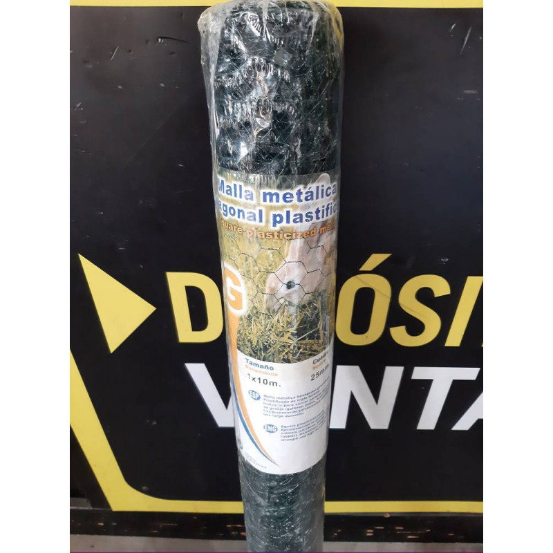MALLA METALICA JARDIN 1X10 MTS