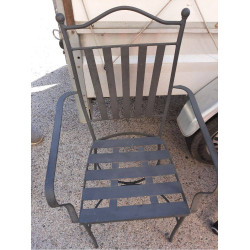 SILLA HIERRO FORJADO