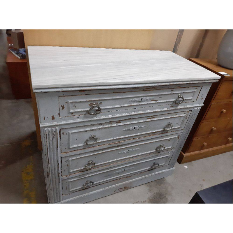 CAJONERA CON MARMOL