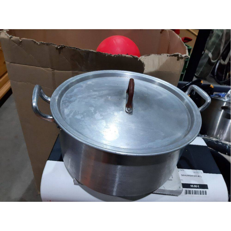 OLLA ALUMINIO C/TAPAL 27C