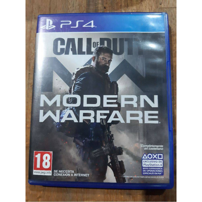 COD MODERN WARFARE PS4
