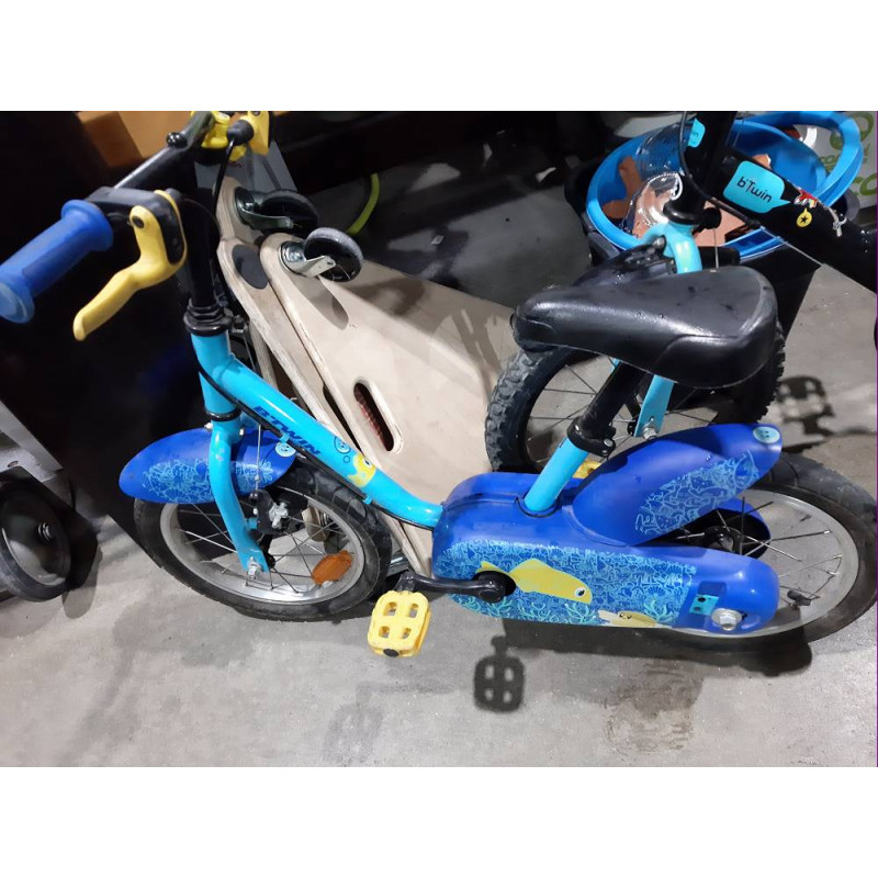 BICICLETA BTWIN AZUL 