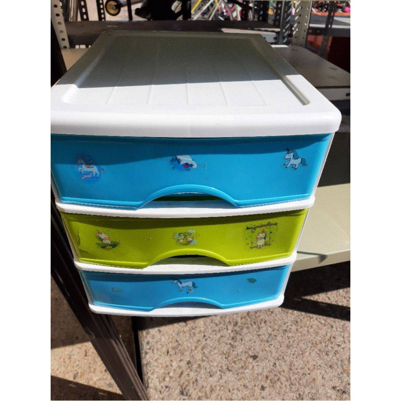 CAJONERA PLASTICO 3C